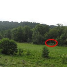 En aval des anciennes usines d'amiante Patouret